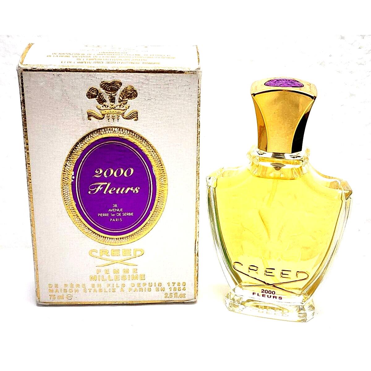 2000 Fleurs Creed Millesime Women 2.5 OZ Edp Spray Rare