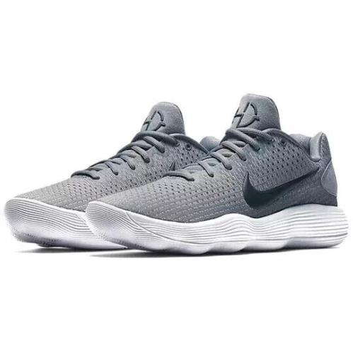 Nike Hyperdunk 2017 Low Mens Sizes Cool Grey Basketball Shoes 897663-002 - Gray