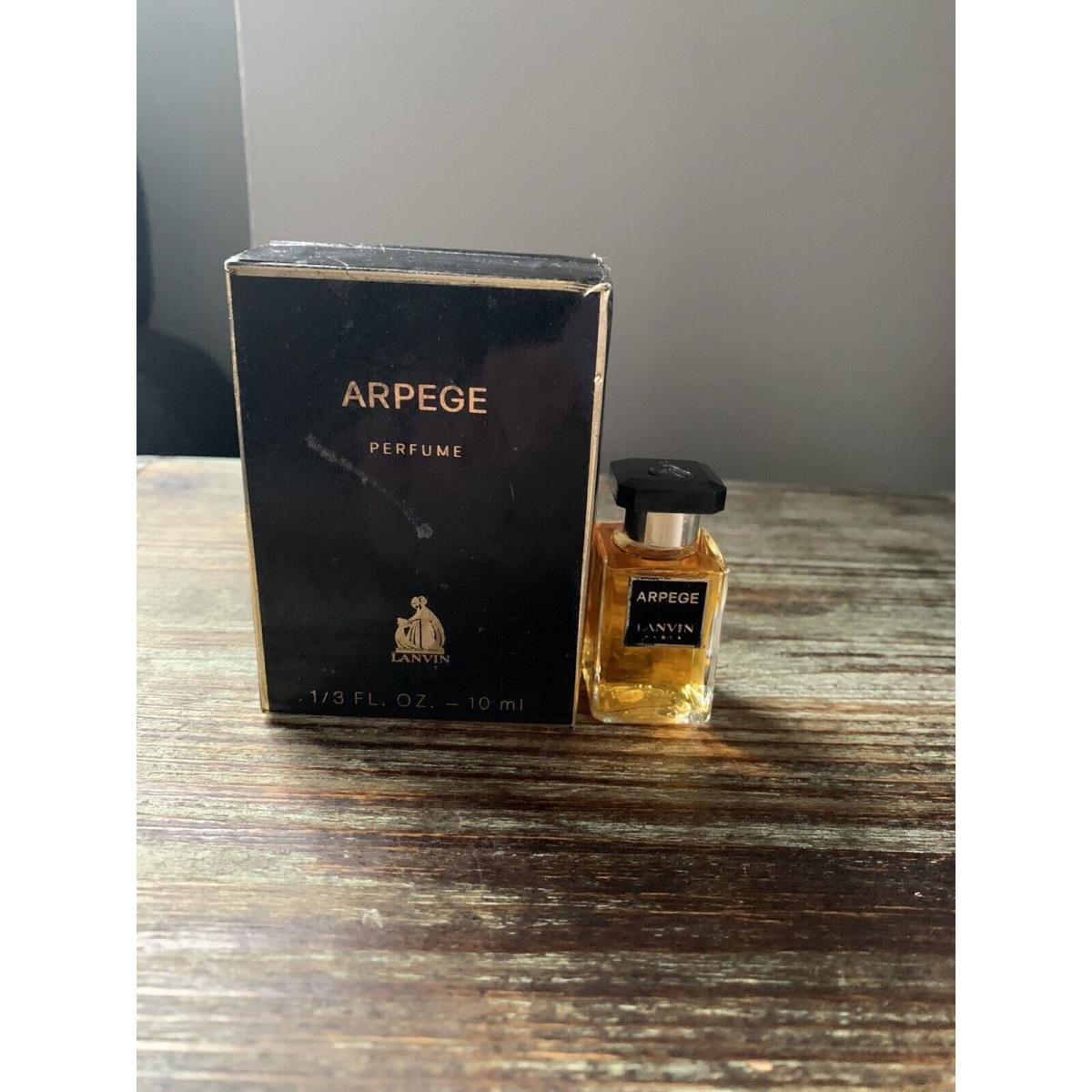 Arpege By Lanvin Pure Perfume 1/3 Oz. 10ML Splash See Details