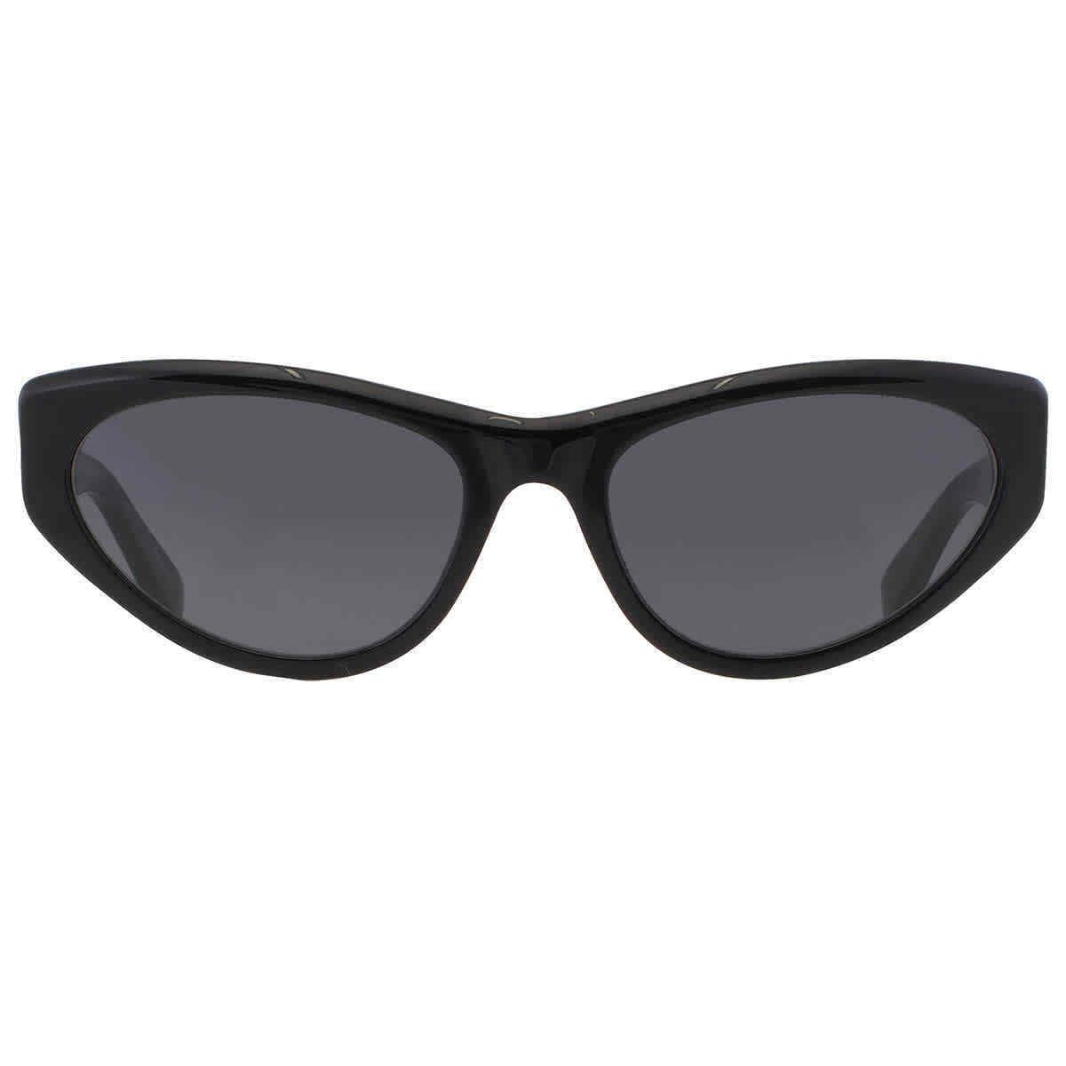 Moschino Grey Cat Eye Ladies Sunglasses MOS077/S 0807/IR 56 MOS077/S 0807/IR 56