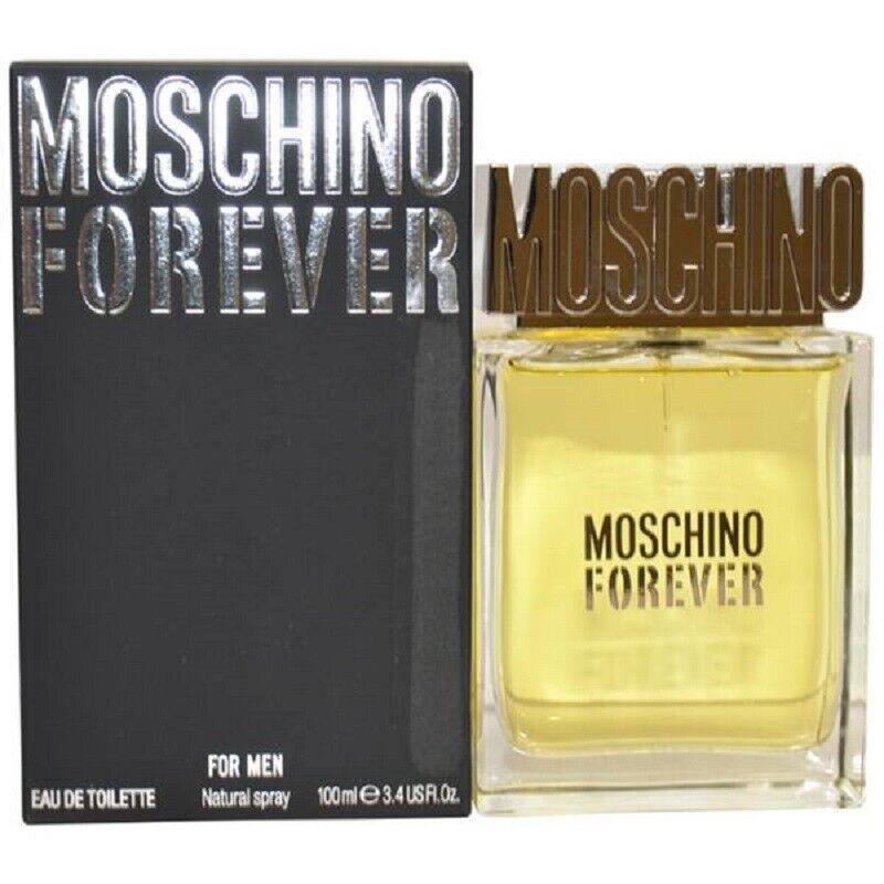 Forever Moschino 3.4 oz / 100 ml Eau de Toilette Men Cologne Spray