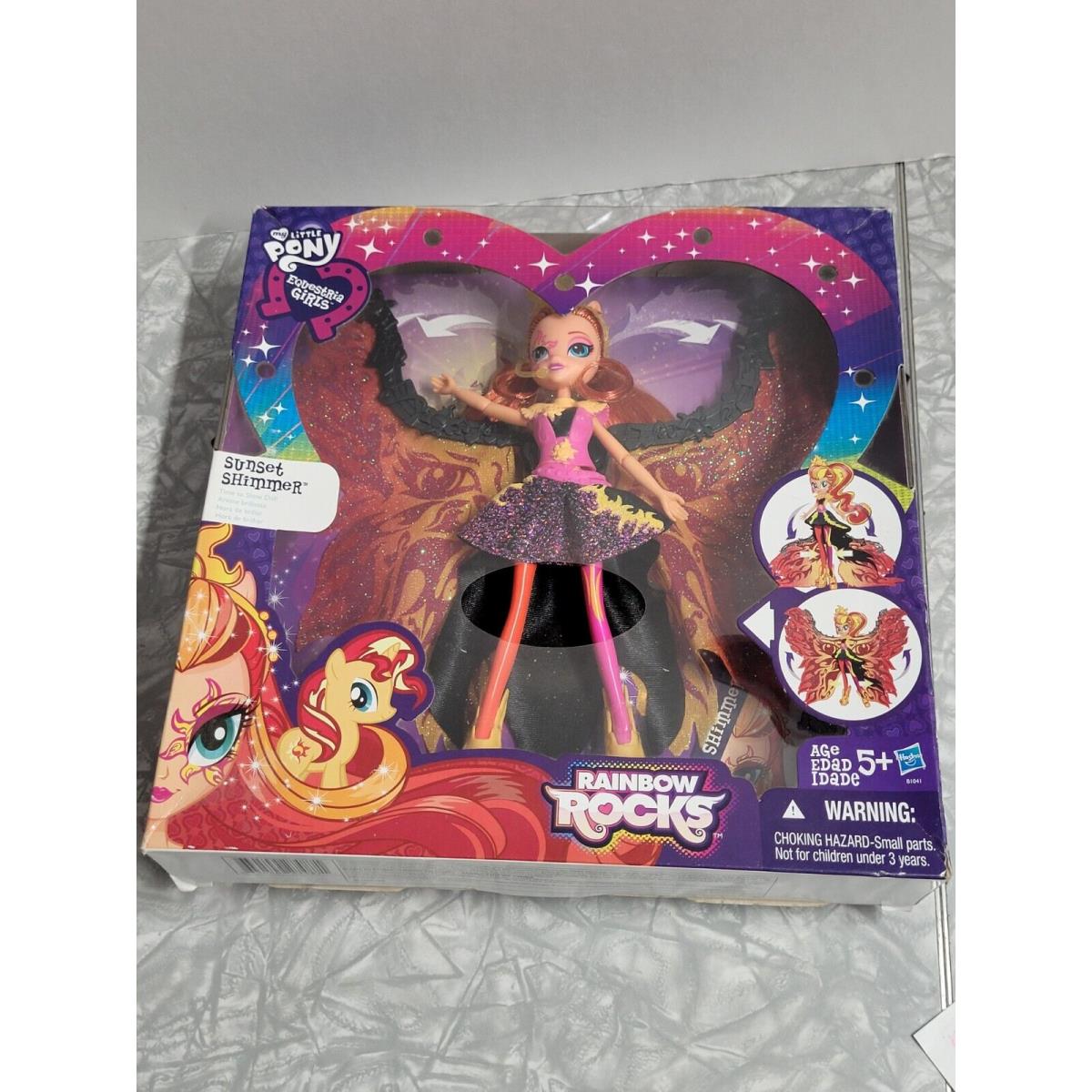 2014 Hasbro My Little Pony Rainbow Rocks Sunset Shimmer