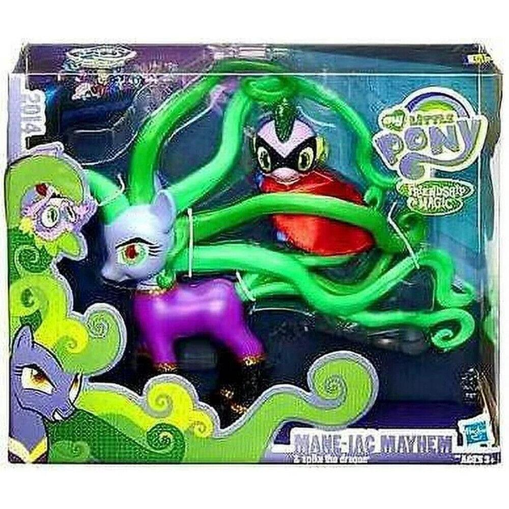 Sdcc 2014 My Little Pony Mane-iac Mayhem and Spike The Dragon Figure Set