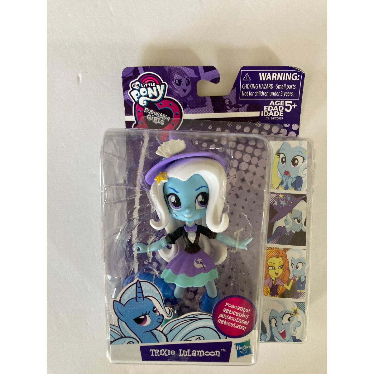 Equestria Girls Minis Trixie Lulamoon Mlp Mall Collection 4.5 Nip