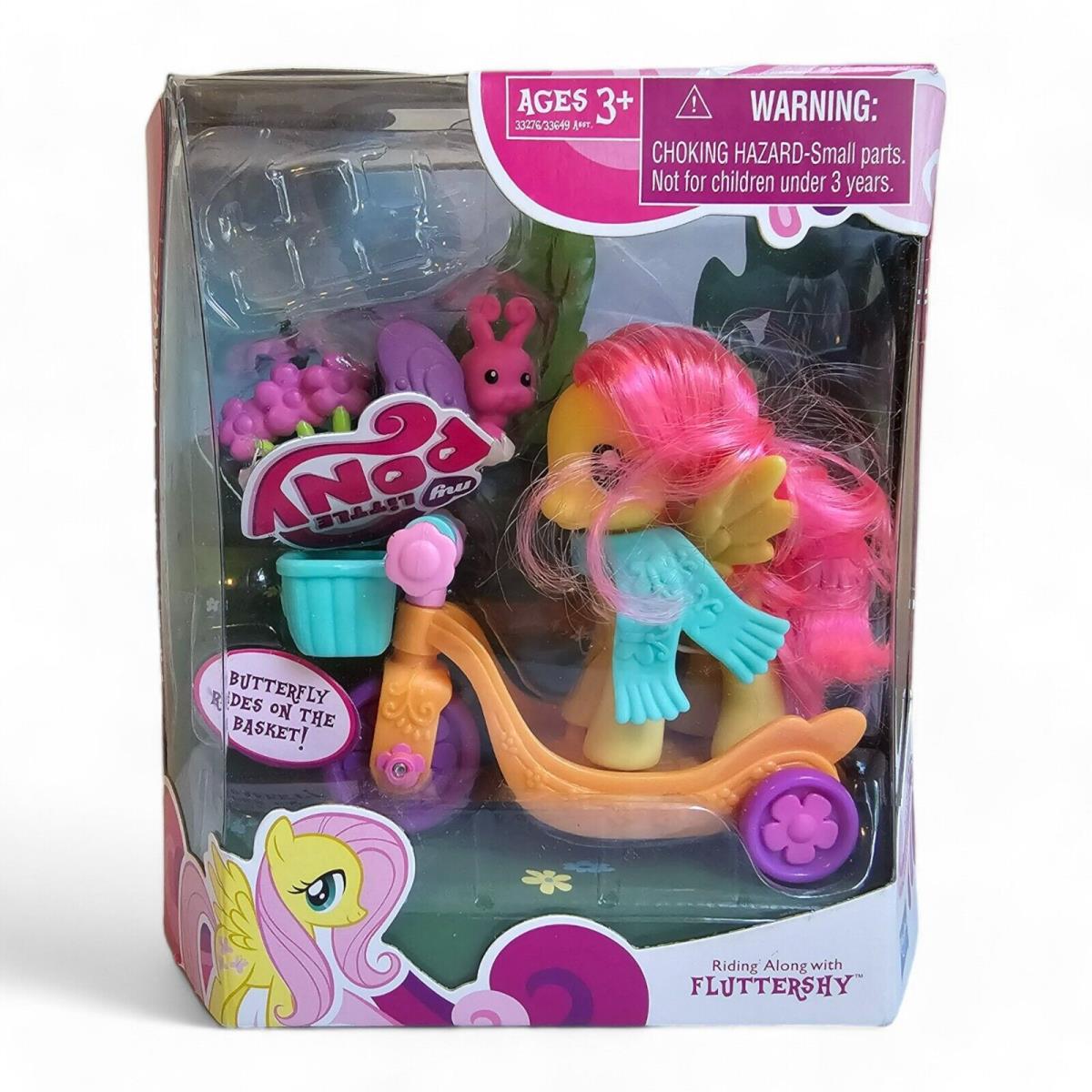 Hasbro My Little Pony Riding Along with Fluttershy G4 Mlp Scooter 2010