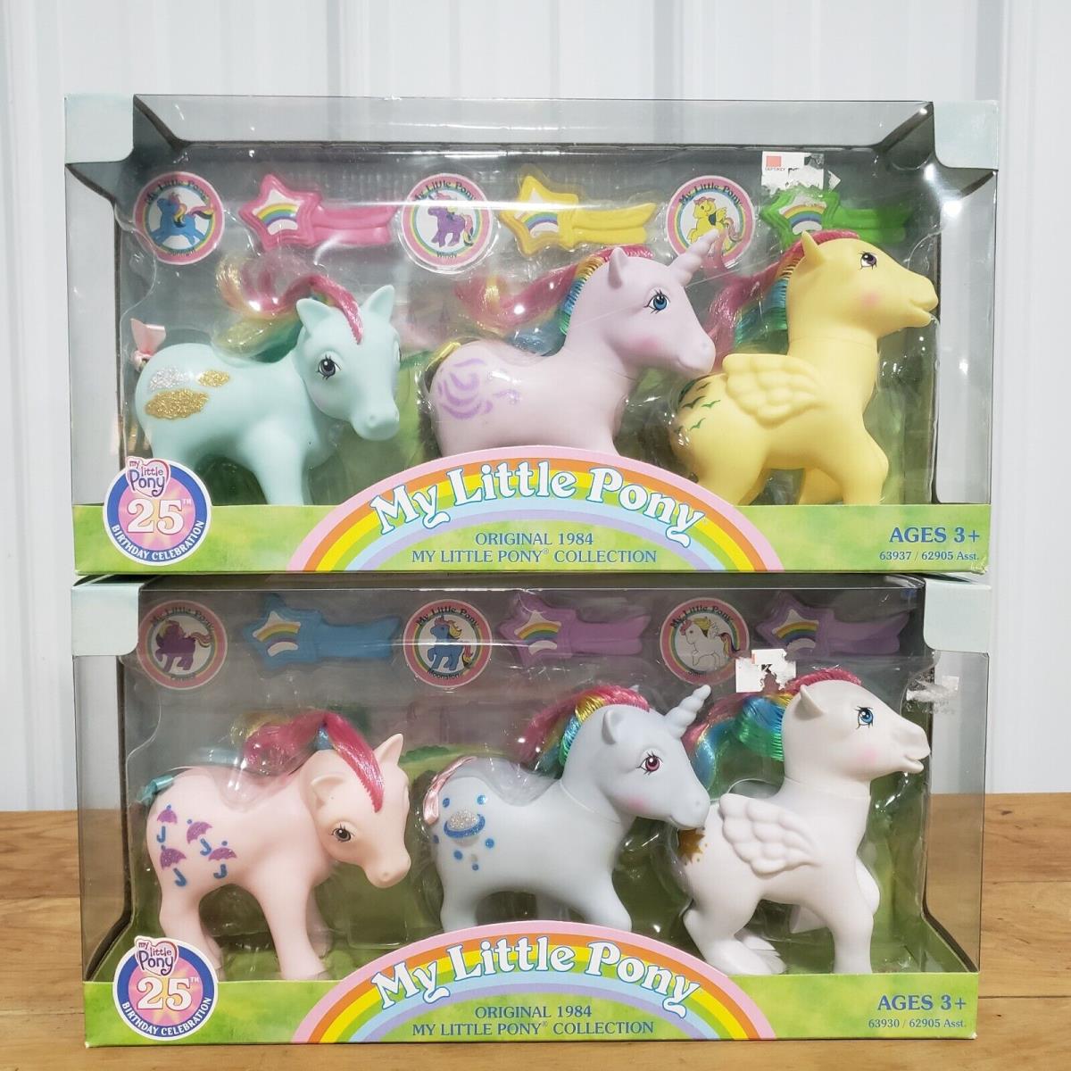 My Little Pony 25th Birthday Celebration 1984 Ponies Collection 2007