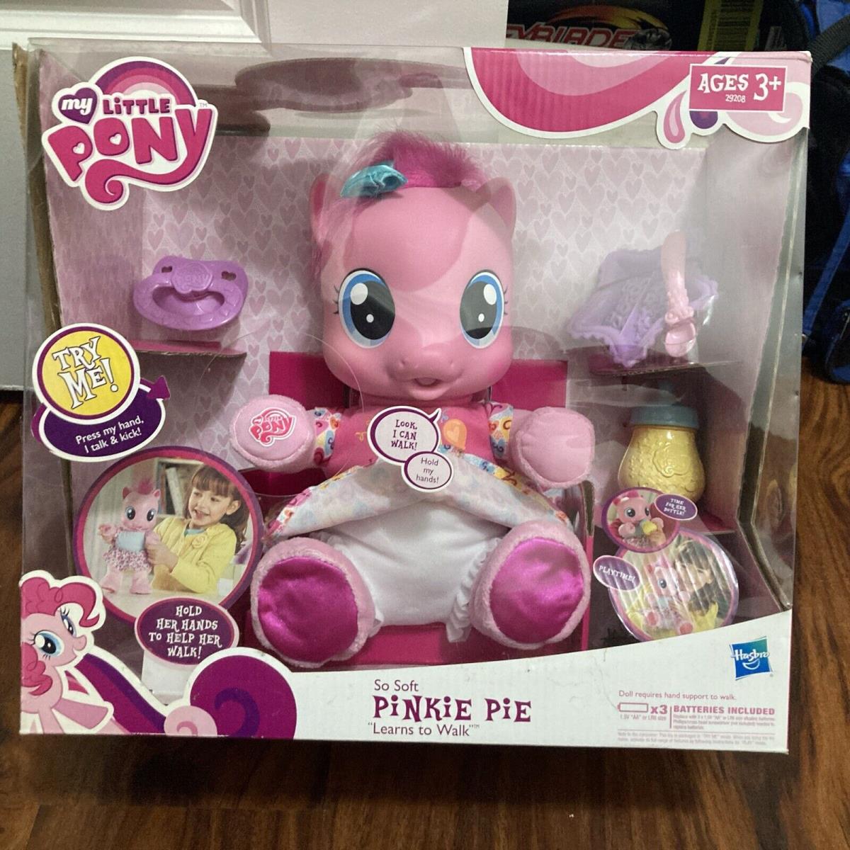 My Little Pony Baby So Soft Pinkie Pie Learns To Walk Hasbro Doll Mlp 2010