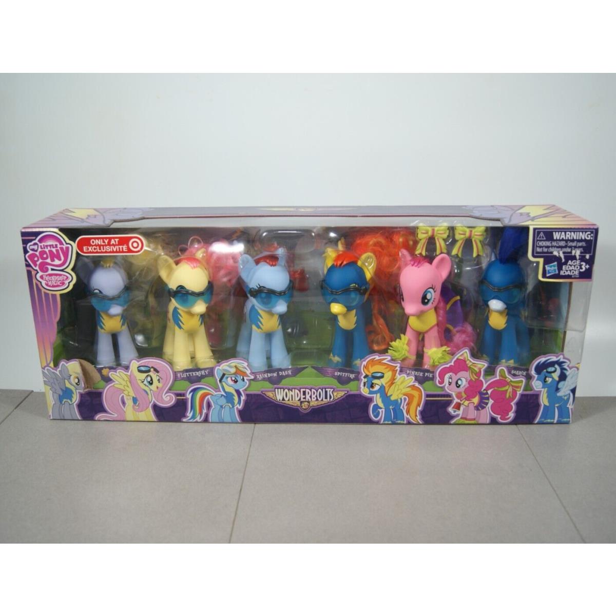 My Little Pony Friendship is Magic Wonderbolts 6-Pack 6in Ponies Misb