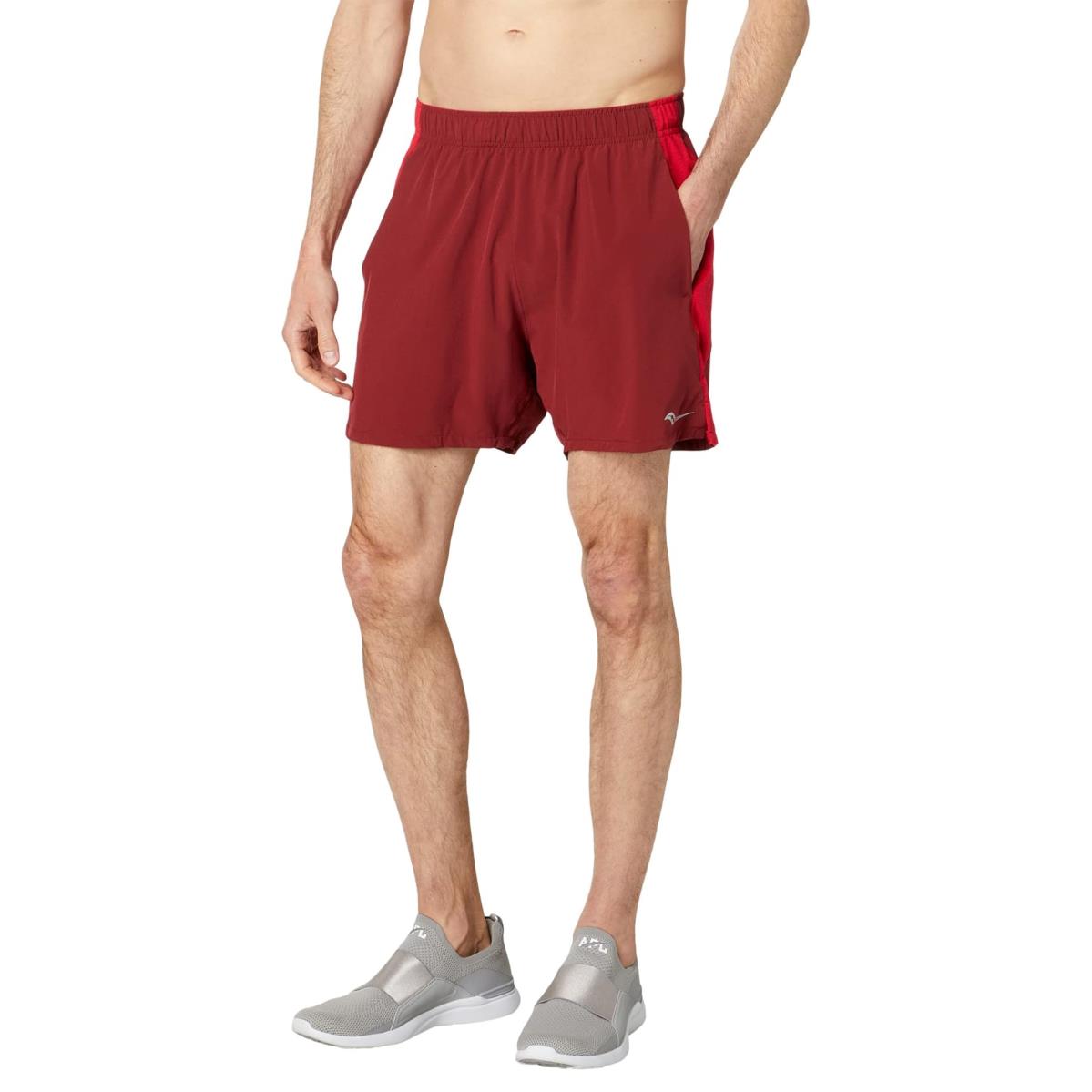 Man`s Shorts Saucony Outpace 5 Shorts Dahlia