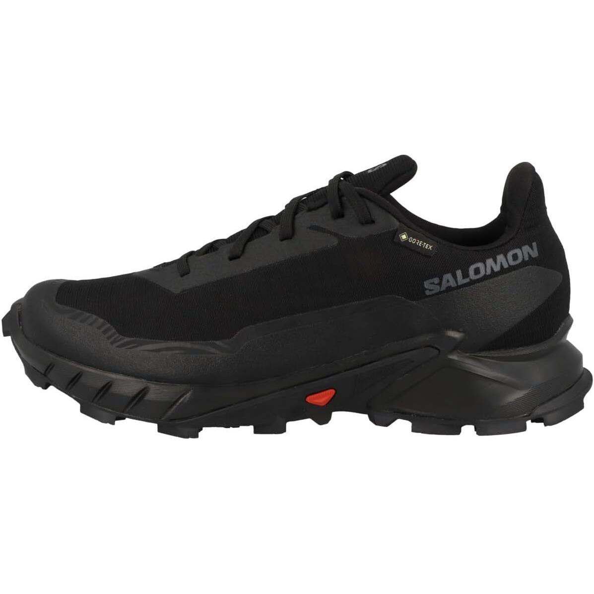 Salomon Men`s Alphacross 5 Gore-tex Hiking Shoe 9 Black/black/ebony - Black/Black/Ebony