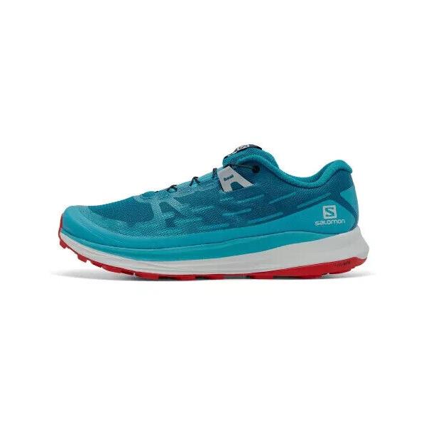 Salomon Ultra Glide - Crystal Teal/barrier Reef/goji Berry Size 11 L41579100 - Blue