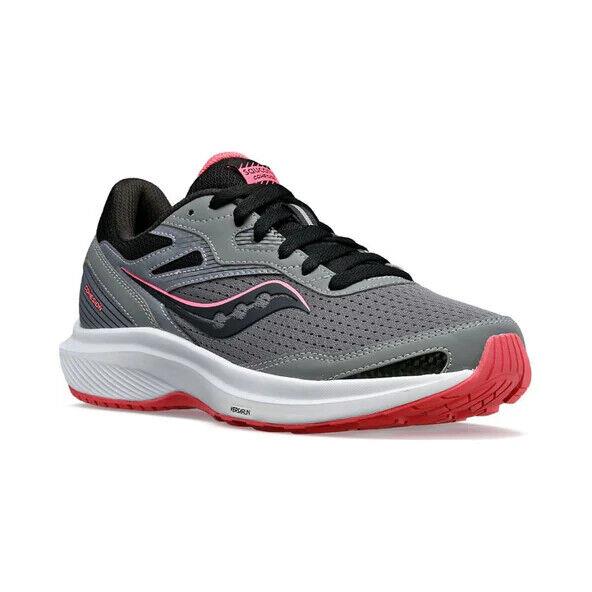 Saucony Cohesion 16 S10781-15 Sneaker Women Charcoal Petal Casual Running Shoes - Charcoal