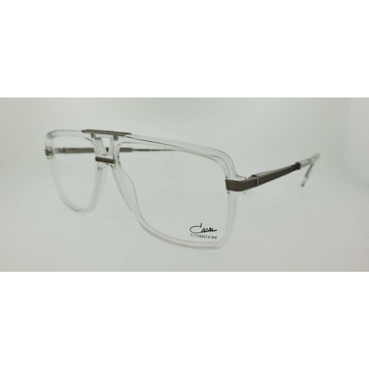 Cazal 6018 003 58MM Crystal Frame with Clear Lenses