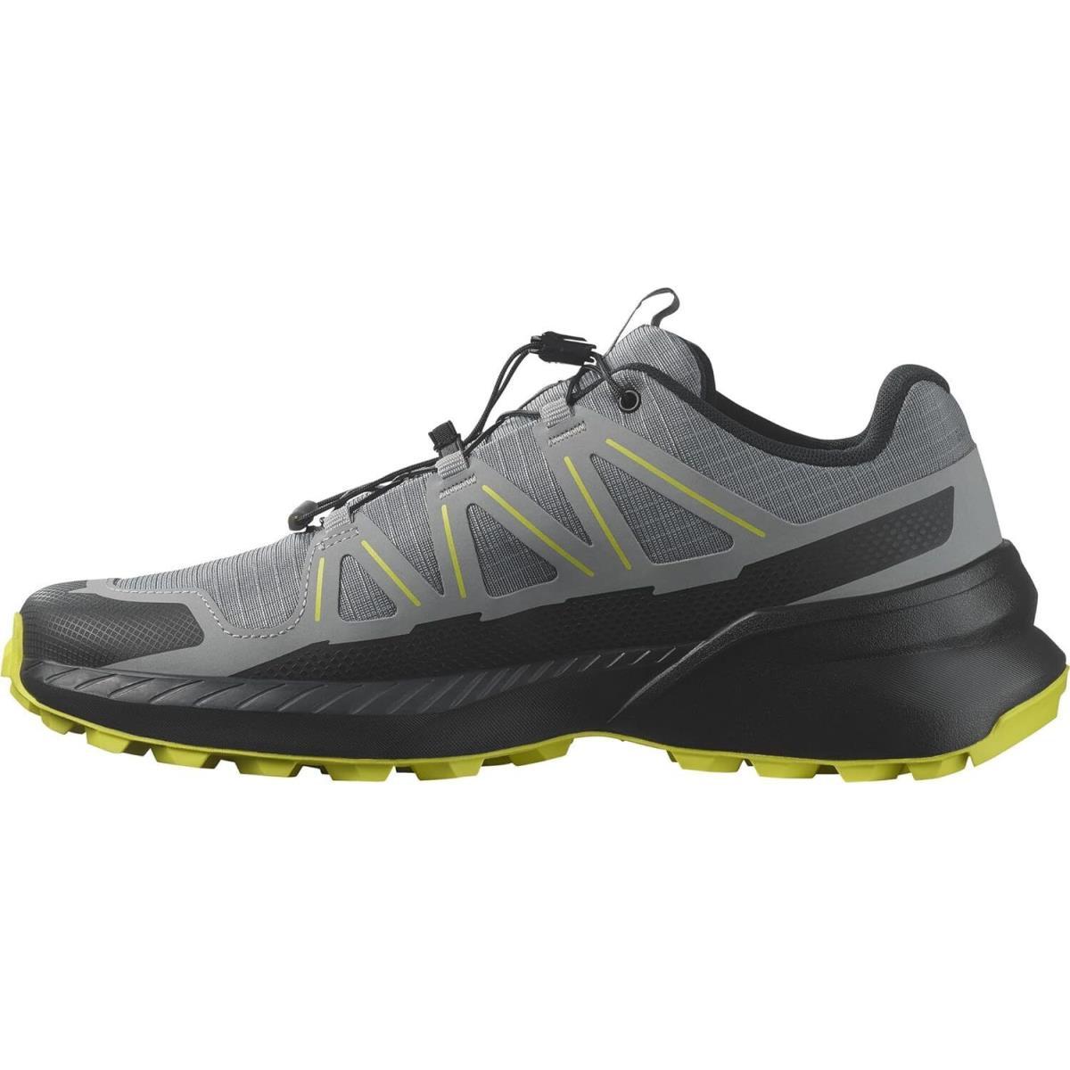 Salomon Men`s Speedcross Peak Trail 9 Quiet Shade/black/sulphur Spring