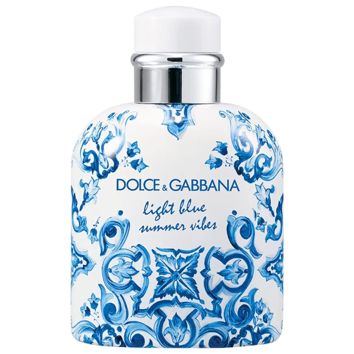 Dolce Gabbana Light Blue Summer Vibes Edt For Men 4.2 fl oz