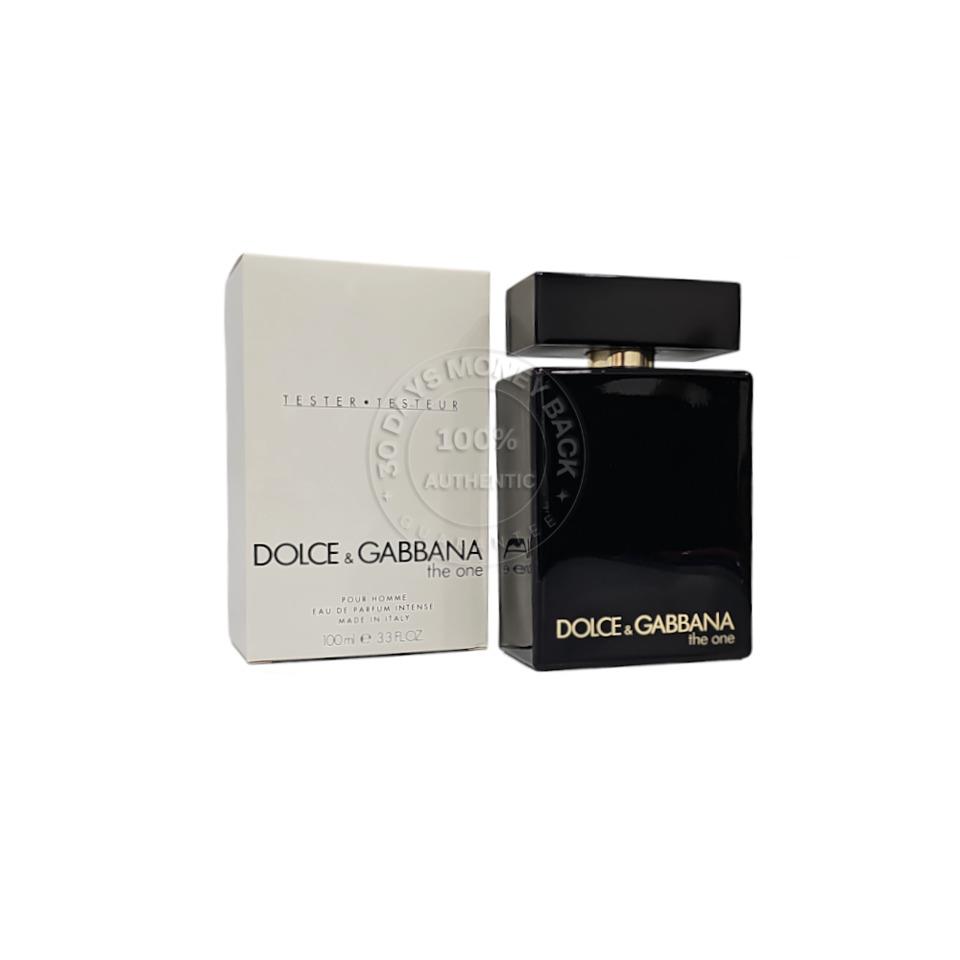 Dolce Gabbana The One 3.3 oz / 100 ml Edp Intense Men`s Spray White Box