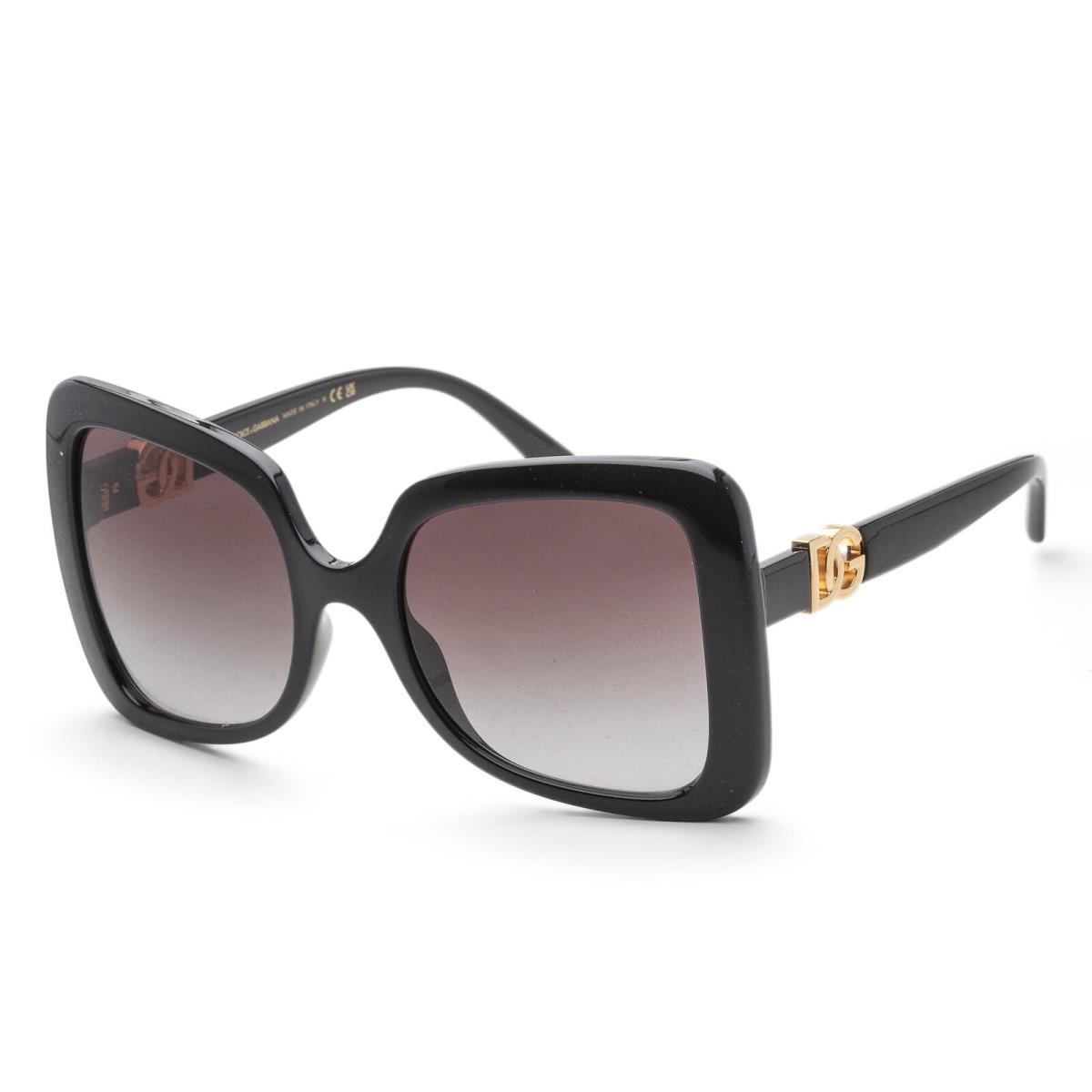 Dolce Gabbana Women`s 56mm Black Sunglasses DG6193U-501-8G-56