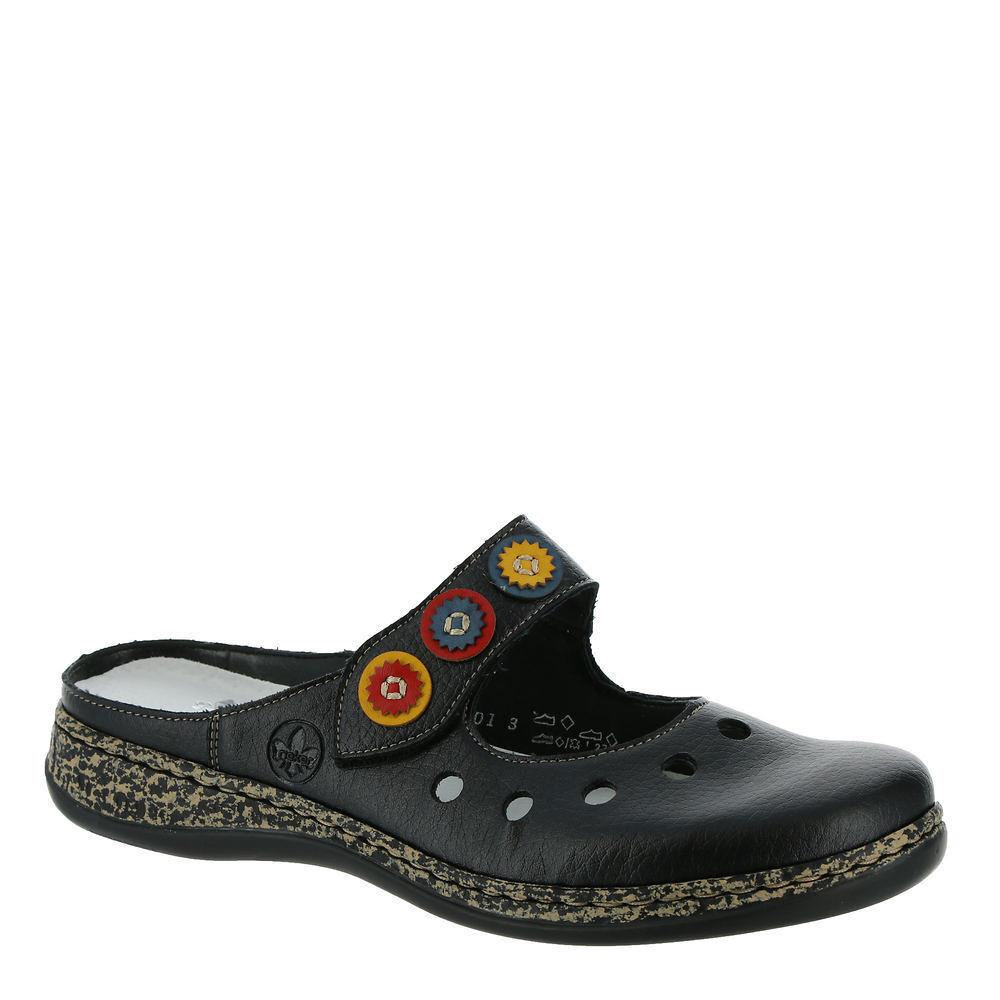 Rieker Daisy81 Mule Women`s Slip On - Black/multi