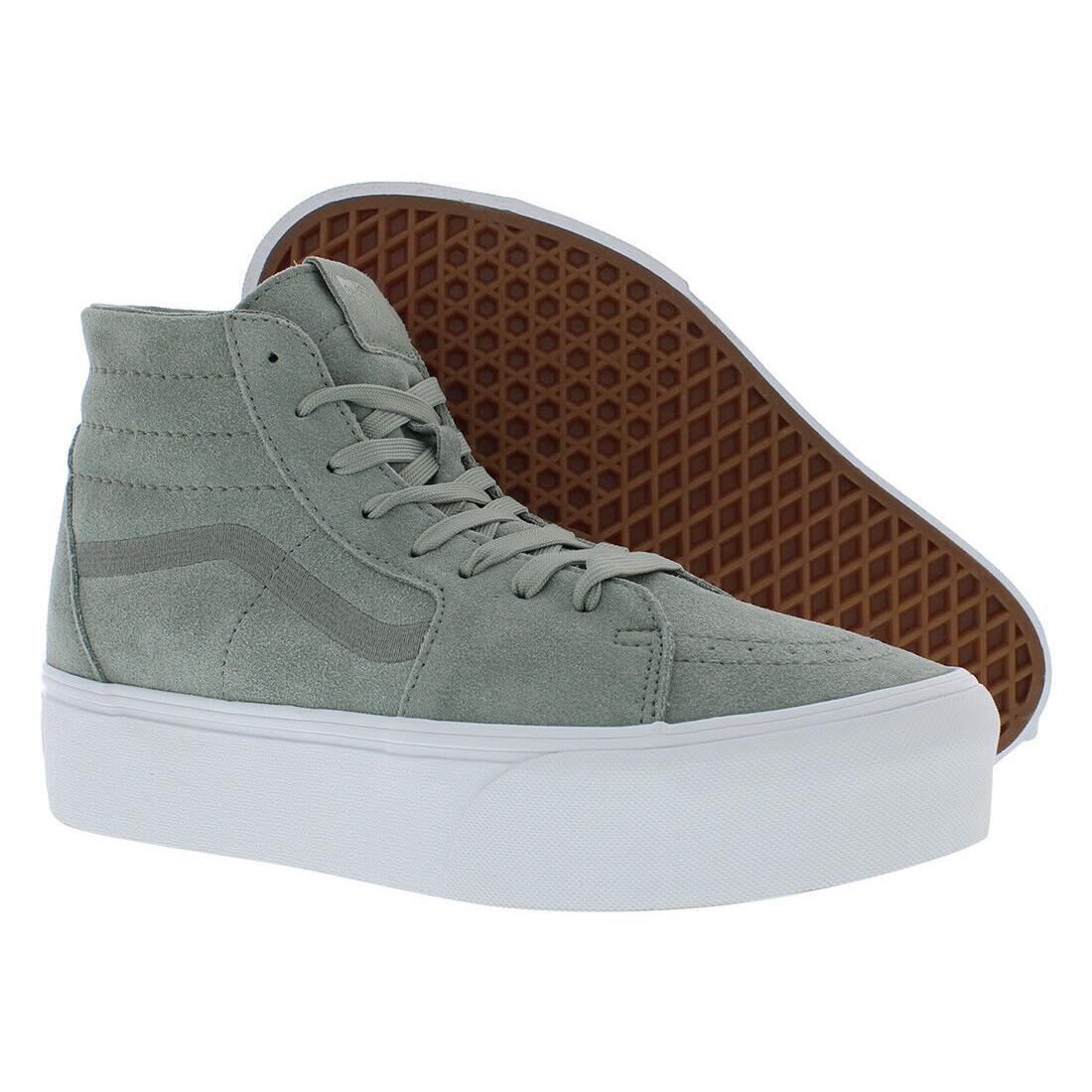 Vans Sk8-Hi Tapered Unisex Shoes - Mono Embroidery Shadow, Main: Grey