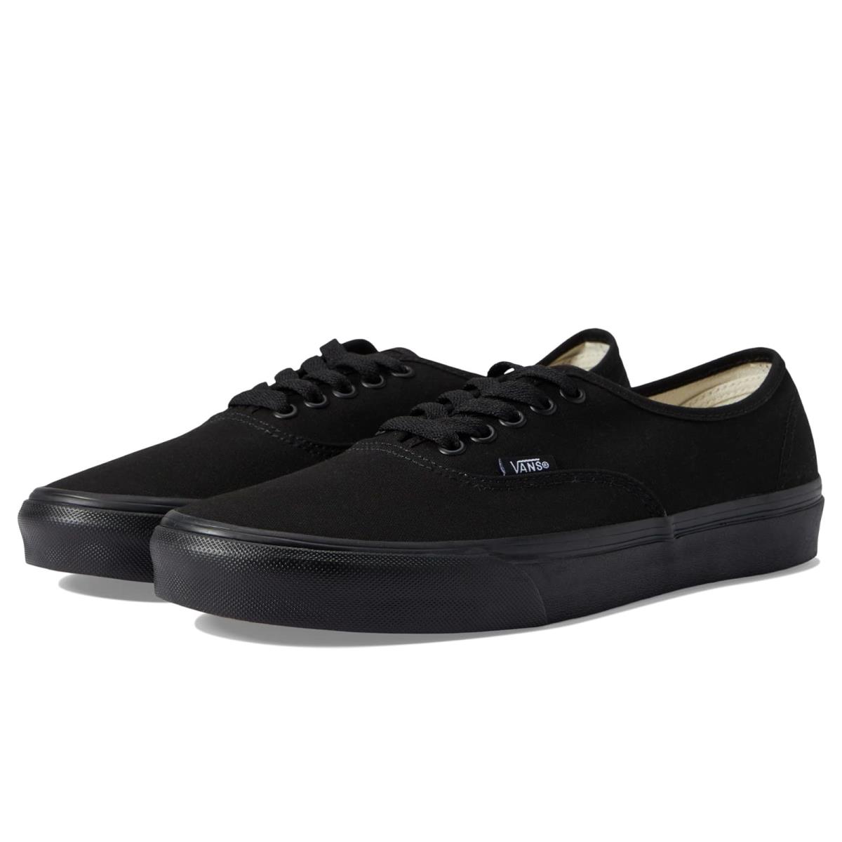 Unisex Sneakers Athletic Shoes Vans Wide Black/Black