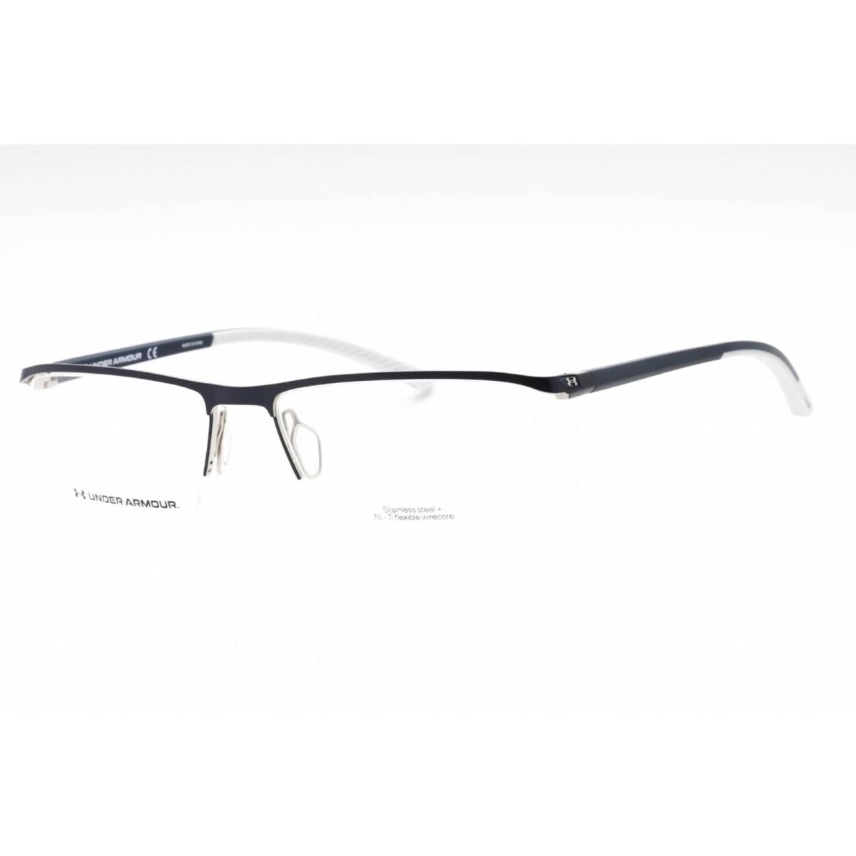 Under Armour Men`s Eyeglasses Blue Metal Rectangular Frame UA 5003/G 0PJP 00