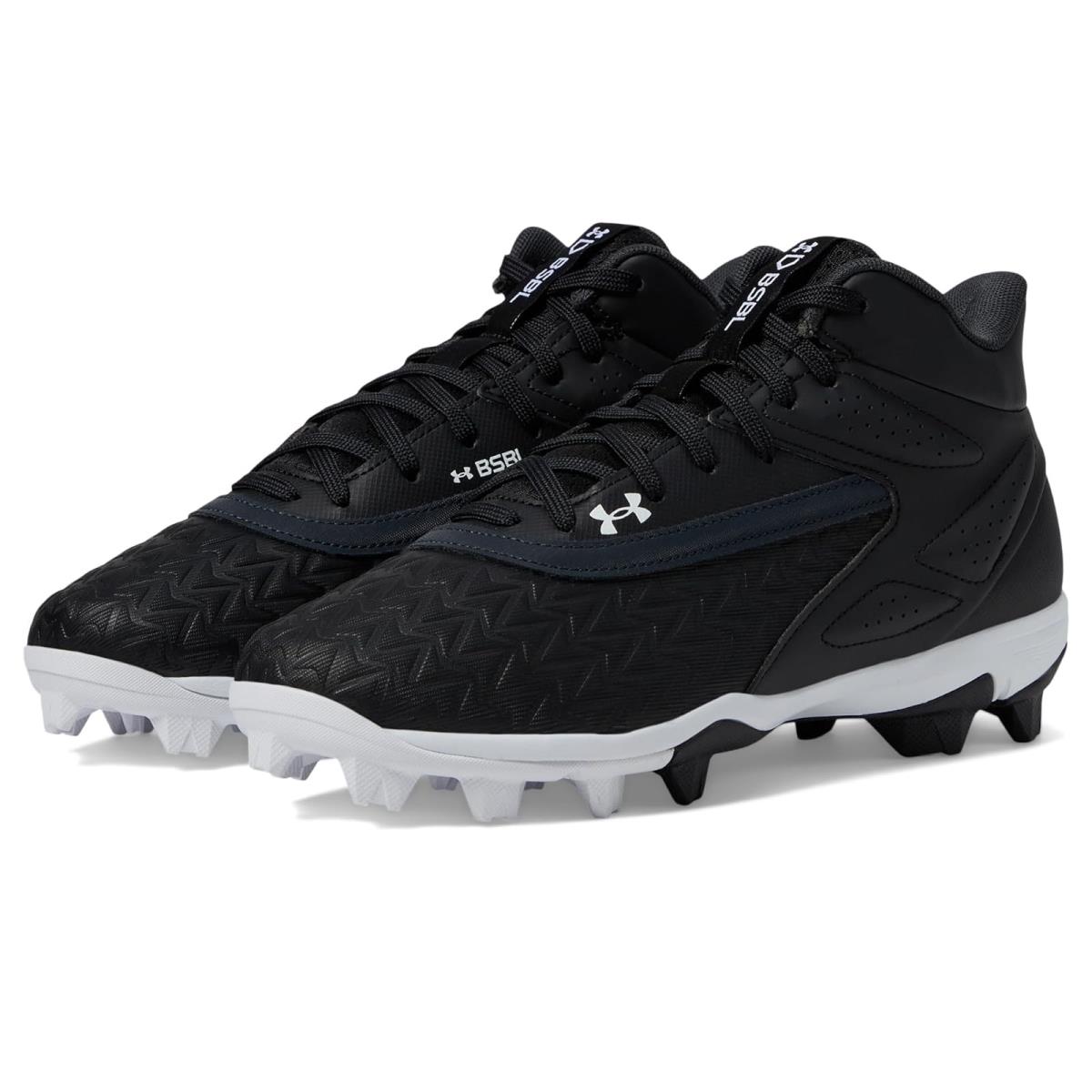 Boy`s Under Armour Kids Leadoff Mid RM Jr. 3.0 Toddler/little Kid/big Kid