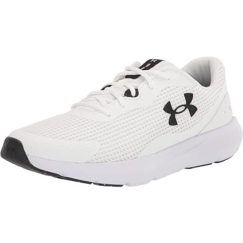 Under Armour Men`s Surge 3 Running Shoe Sneaker Size 10.5 White 1SH36