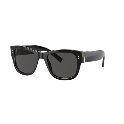 Dolce Gabbana Men`s 52mm Black Sunglasses DG4338F-501-87-52