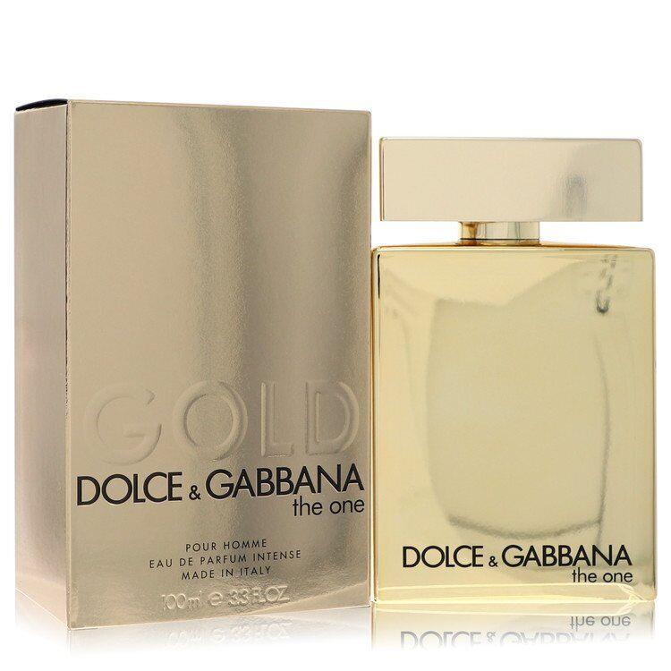 The One Gold by Dolce Gabbana 3.4 Eau De Parfum Intense Spray For Men