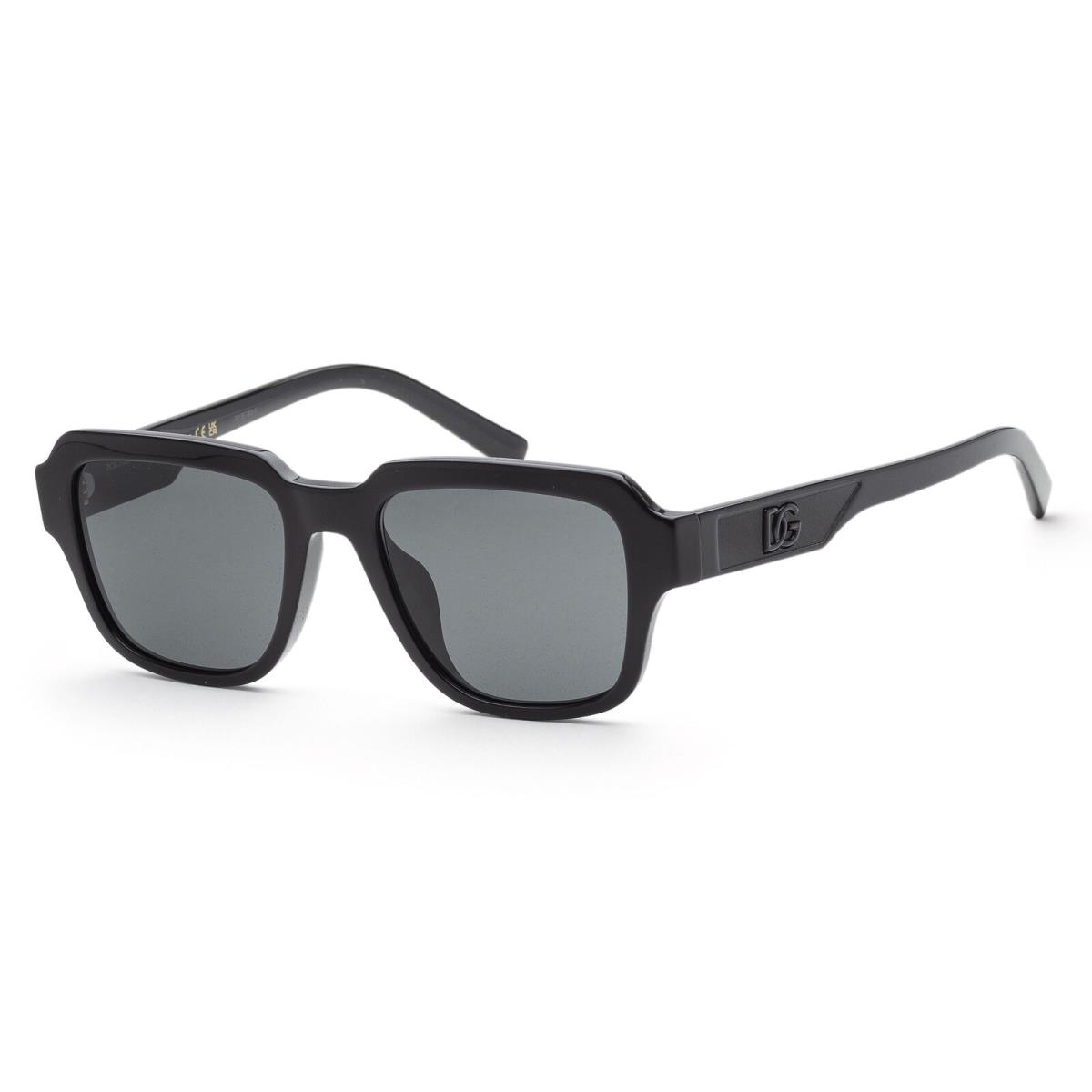 Dolce Gabbana Men`s 52mm Black Sunglasses DG4402F-501-87-52