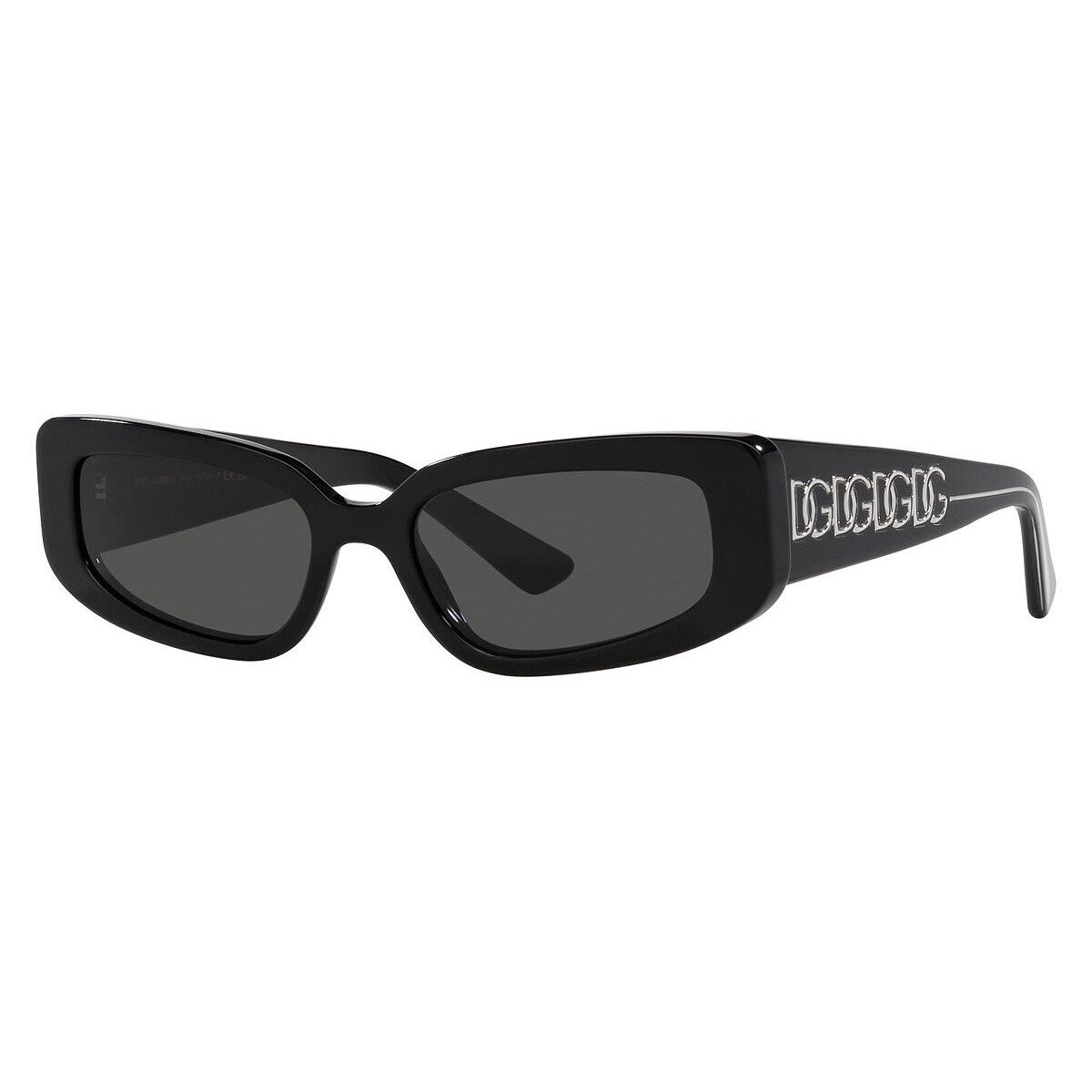 Dolce Gabbana Women`s 54mm Black Sunglasses DG4445-501-87-54