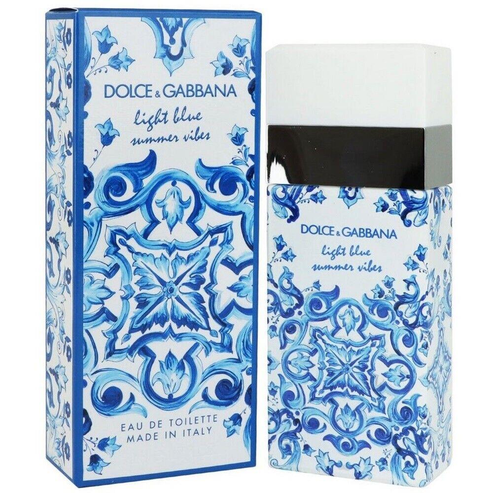 Light Blue Summer Vibes Dolce Gabbana 3.3 oz / 100 ml Edt Women Perfume