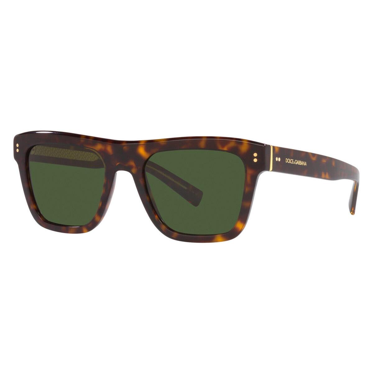 Dolce Gabbana Men`s 52mm Havana Sunglasses DG4420-502-71-52