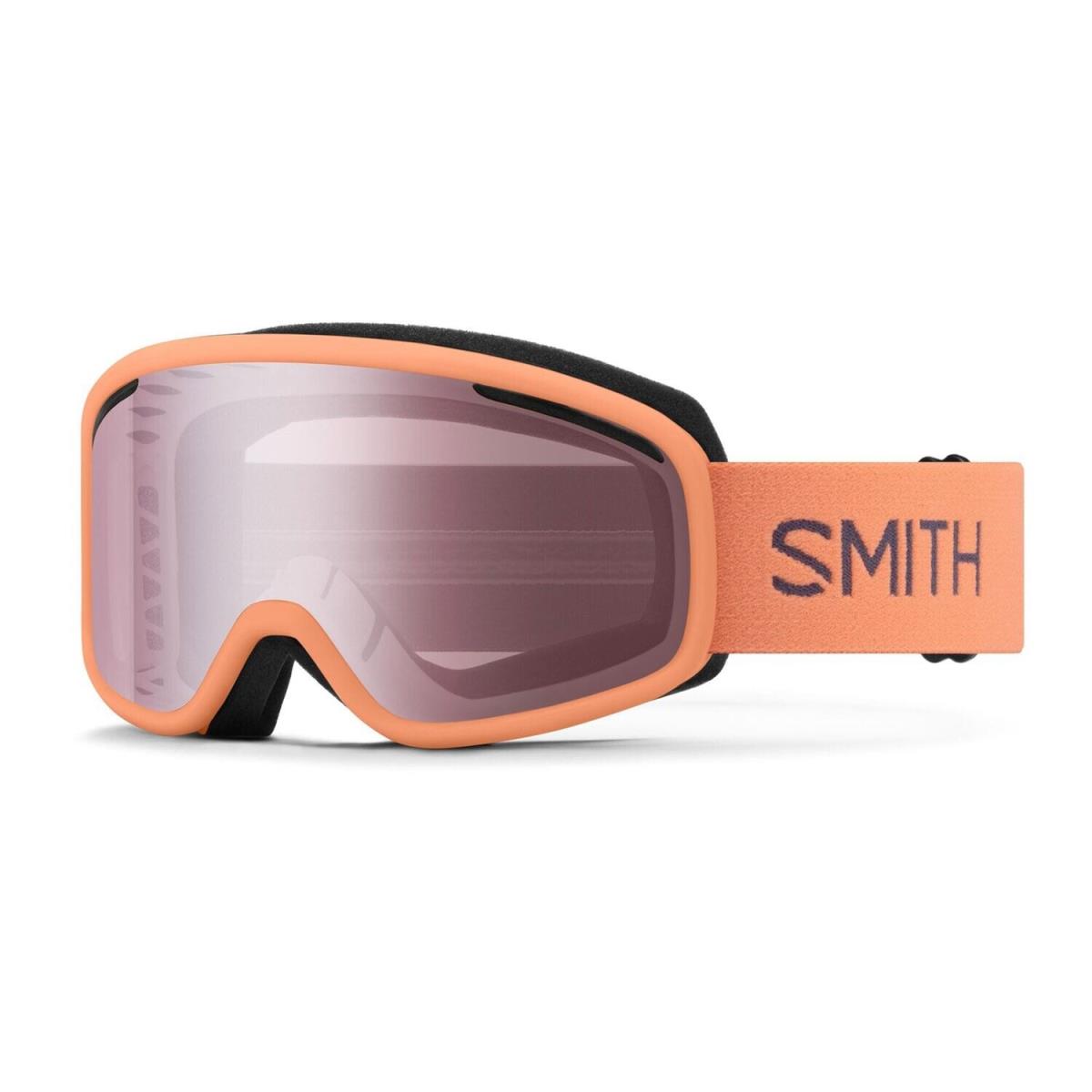 Smith Vogue Ski / Snow Goggles Arctic Apricot Frame Ignitor Mirror Lens