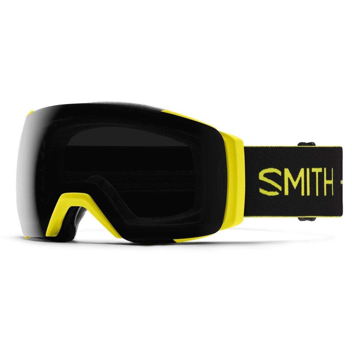 Smith I/o Mag XL Ski/ Snow Goggles High Voltage Chromapop Sun Black Lens +bonus