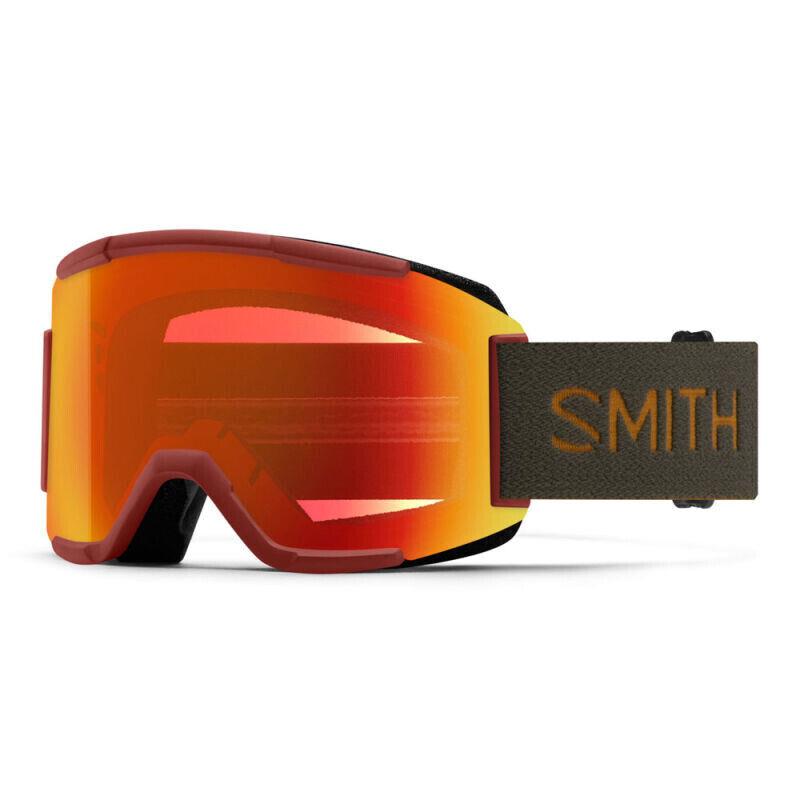 Smith Squad Snow Goggles - 2025 - Ironwood W/chromapop Everyday Red Mirror