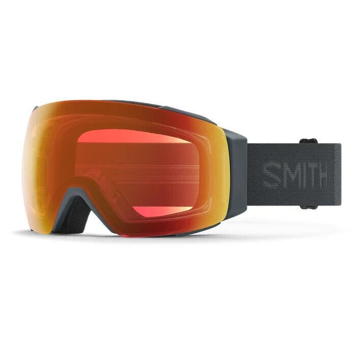 Smith I/o Mag Snow Goggles - 2025 - Slate W/chromapop Everyday Red Mirror - Frame: Slate, Lens: ChromaPop Everyday Red Mirror