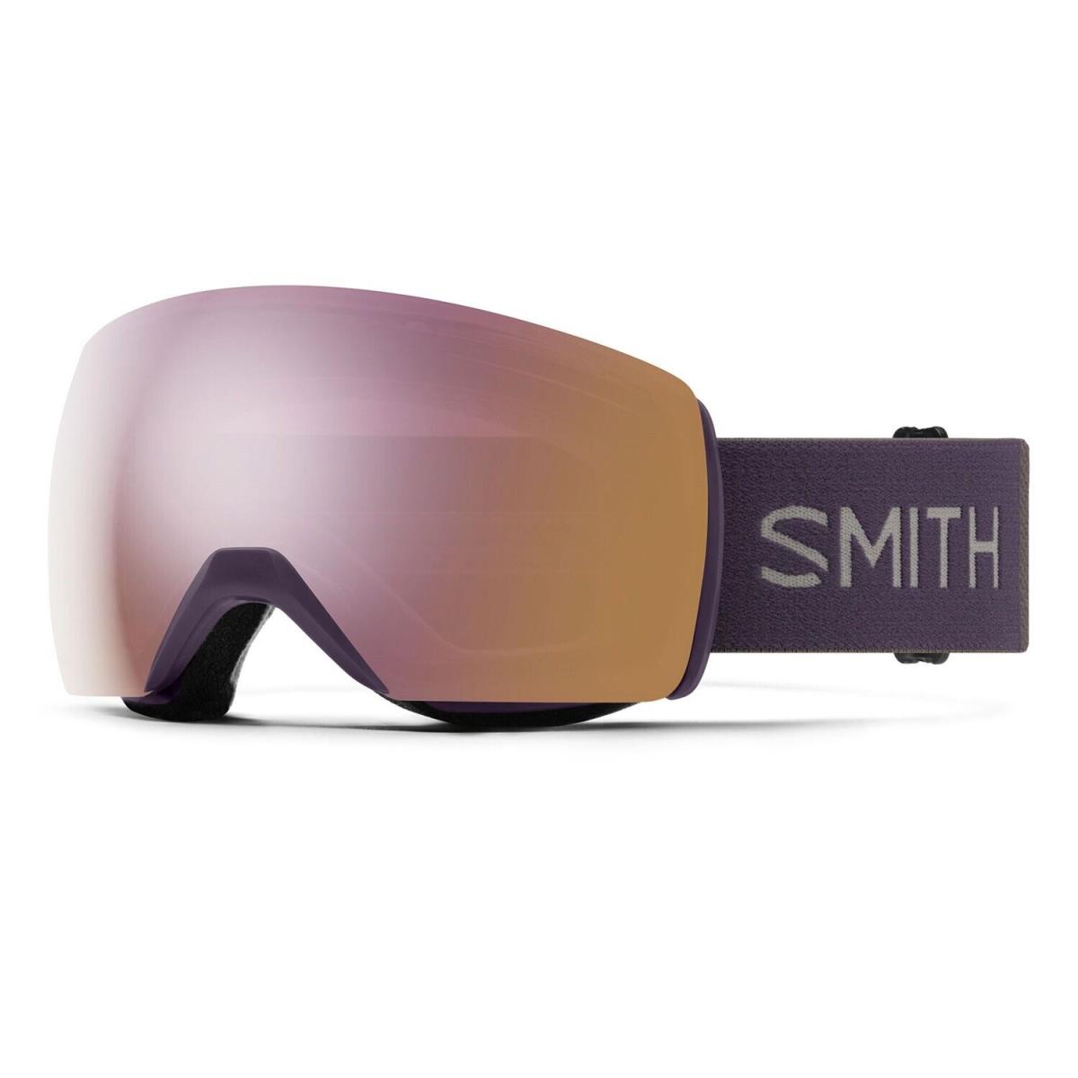 Smith Skyline XL Ski / Snow Goggles Cosmos Chromapop Everyday Rose Gold Mirror