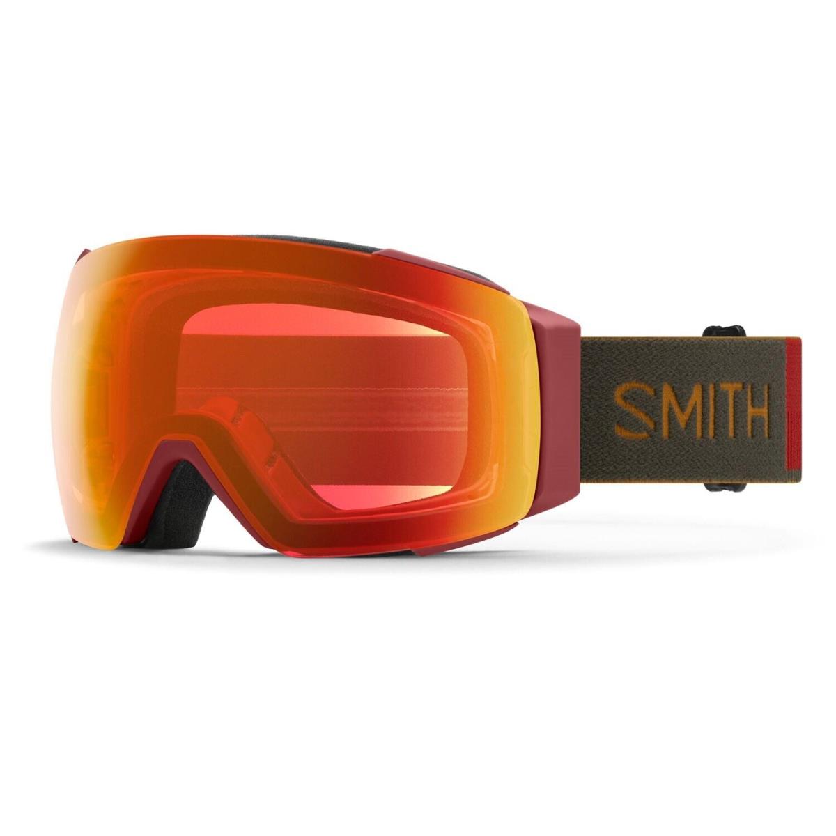 Smith I/o Mag Ski / Snow Goggles Ironwood Chromapop Everyday Red Mirror + Bonus - Frame: Red