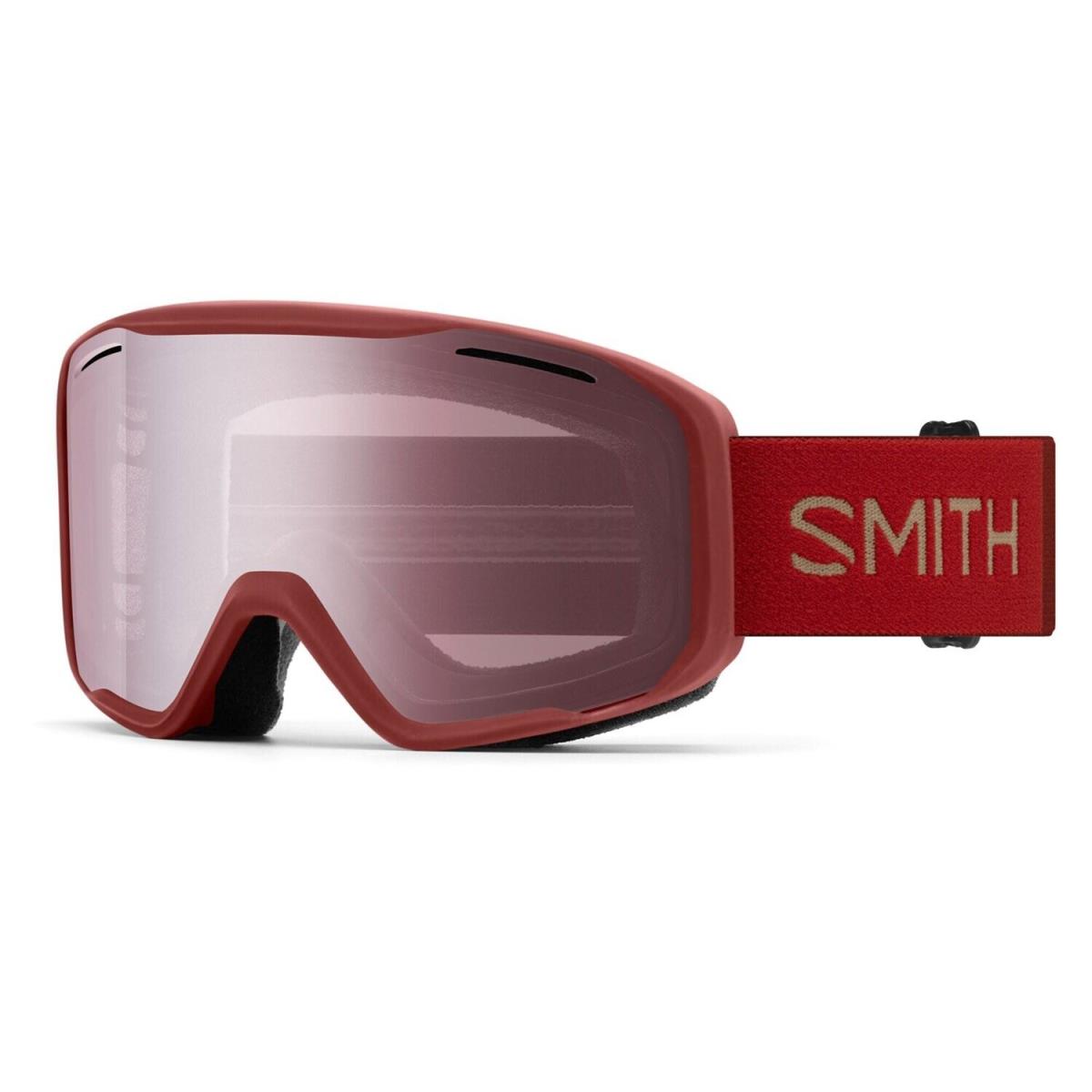 Smith Blazer Ski / Snow Goggles Ironwood Frame Ignitor Mirror Lens