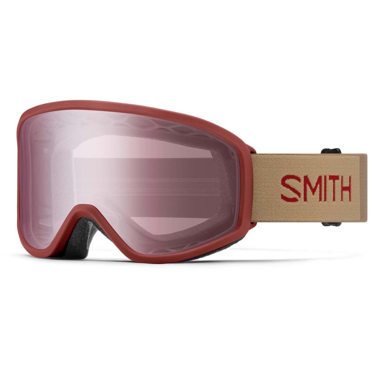 Smith Reason Otg Ski/snow Goggles Ironwood Frame Ignitor Mirror Lens