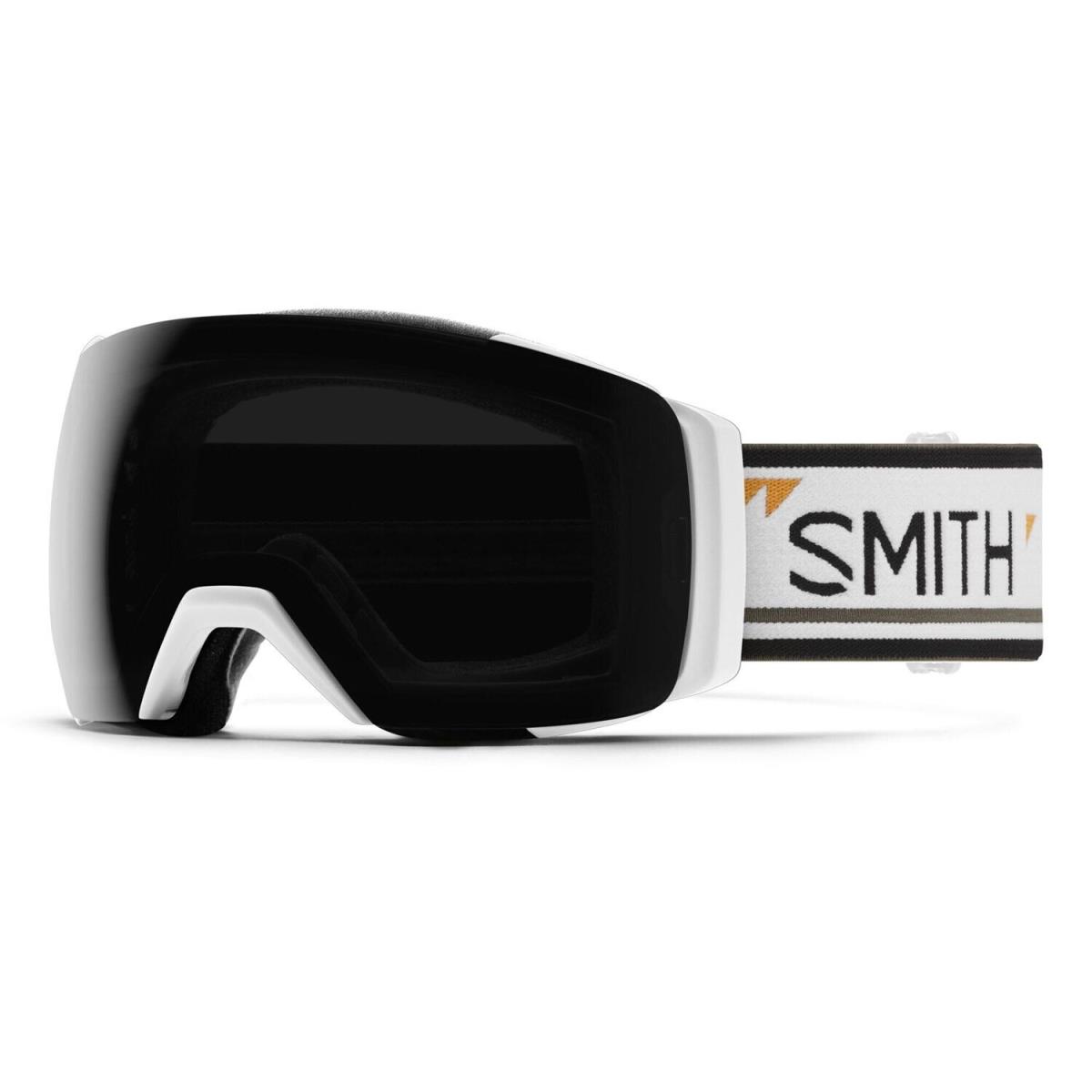 Smith I/o Mag XL Ski/ Snow Goggles Dawn Patrol Chromapop Sun Black Lens + Bonus - Frame: White