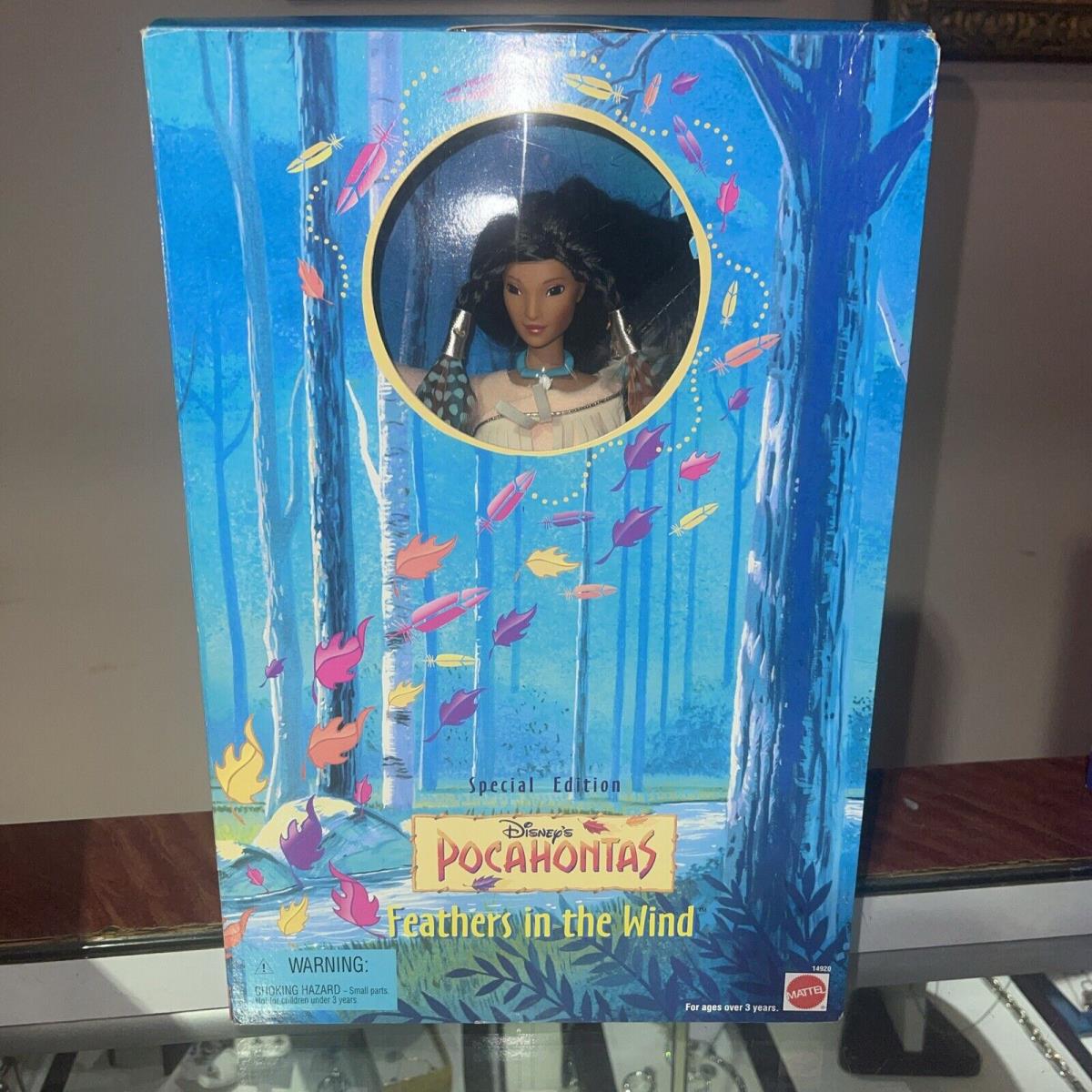 Disney Pocahontas Barbie Feathers in The Wind Doll 1996 Mattel