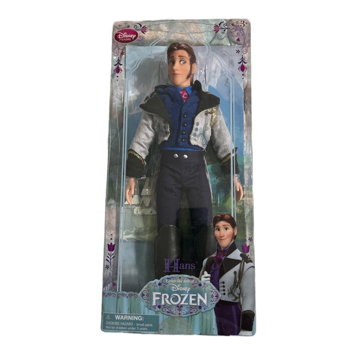 The Disney Store Frozen Movie Hans Classic Doll Collection Toy Figure