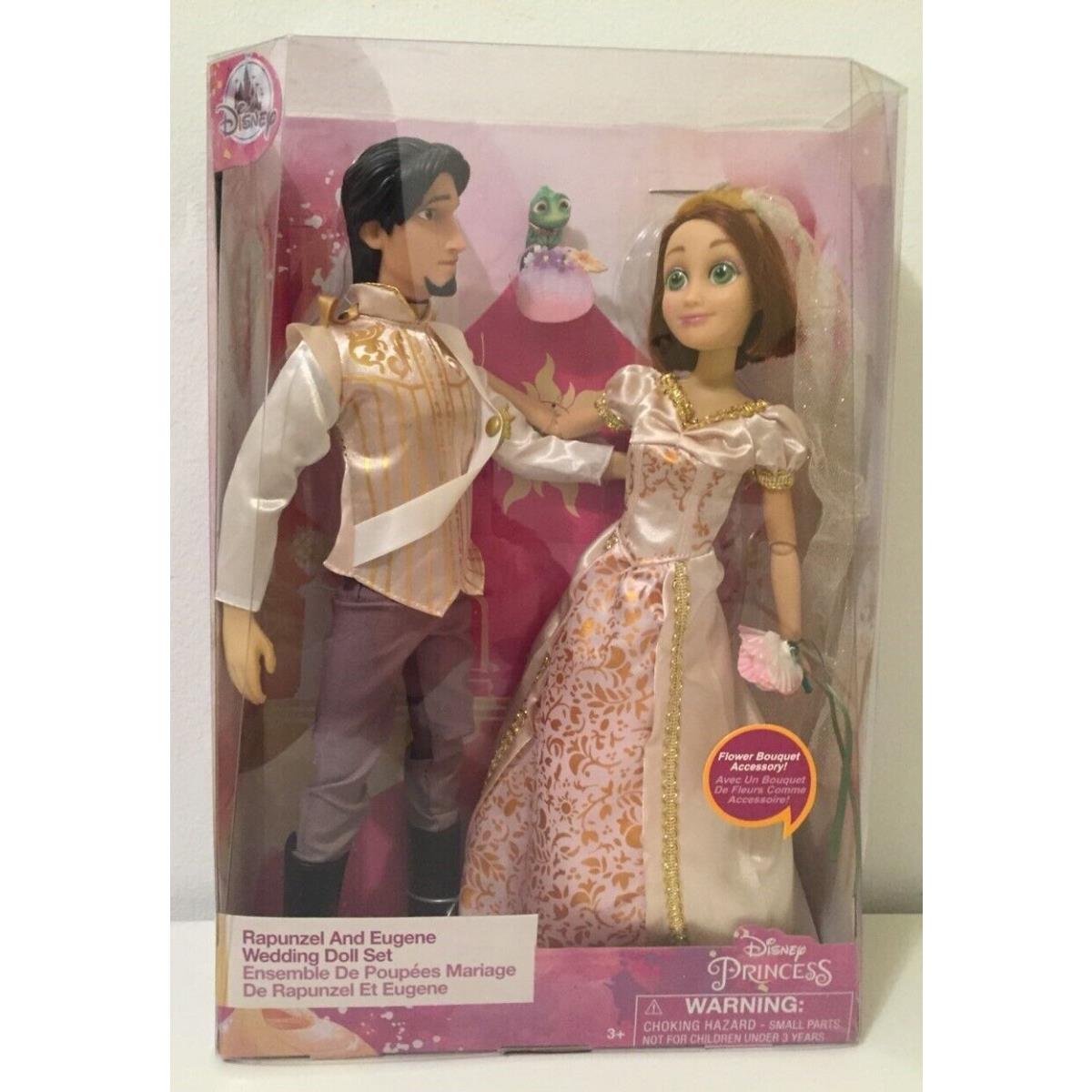 Rapunzel and Eugene Wedding Doll Set Disney Princess Tangled