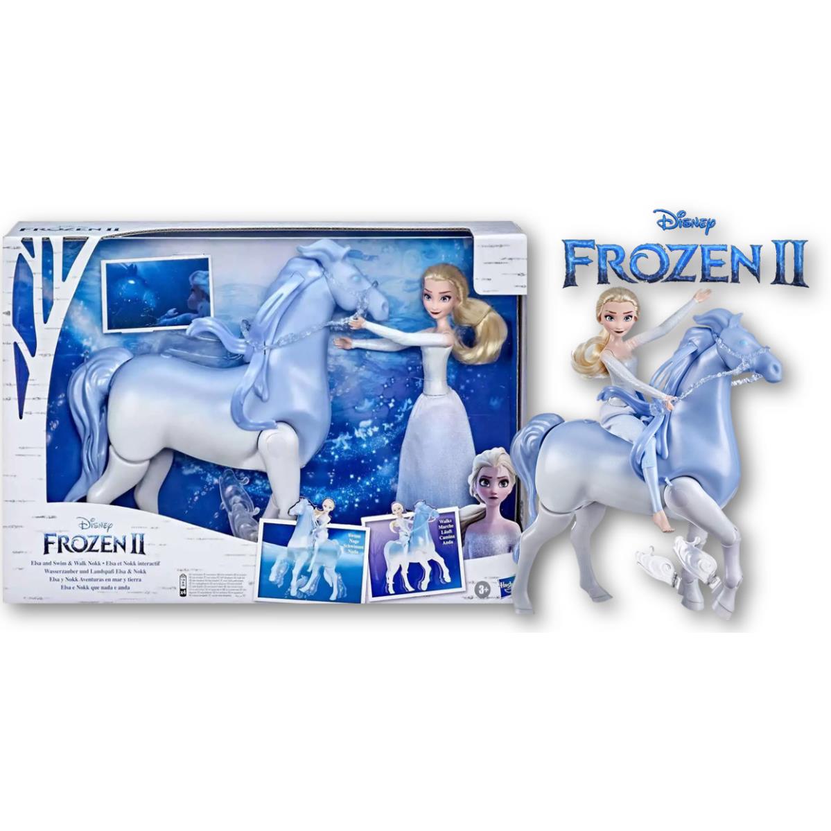 Disney Frozen 2 Elsa and Swim and Walk Nokk