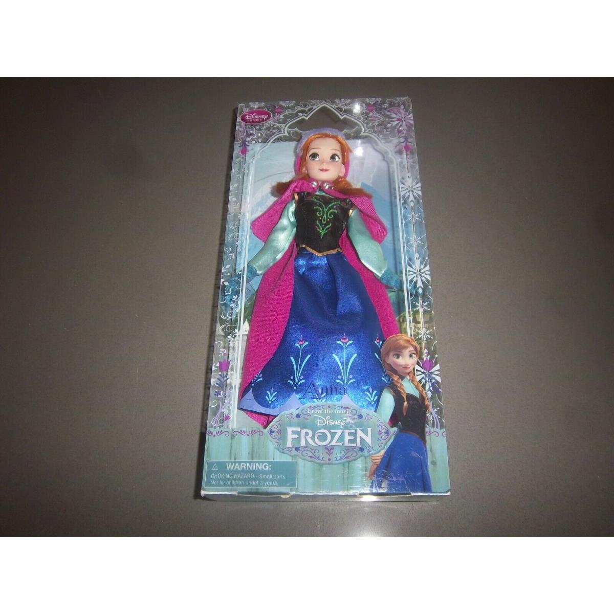 2013 Edition Disney Store Frozen Princess Anna 12 Classic Doll