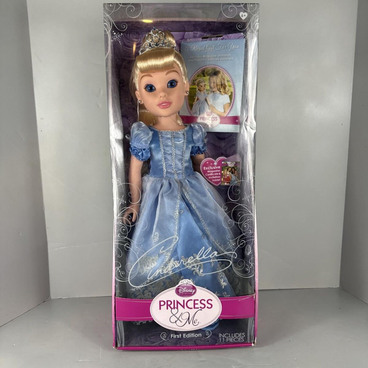 Disney Princess and Me First Edition 2010 Doll Cinderella Blue Dress Retired