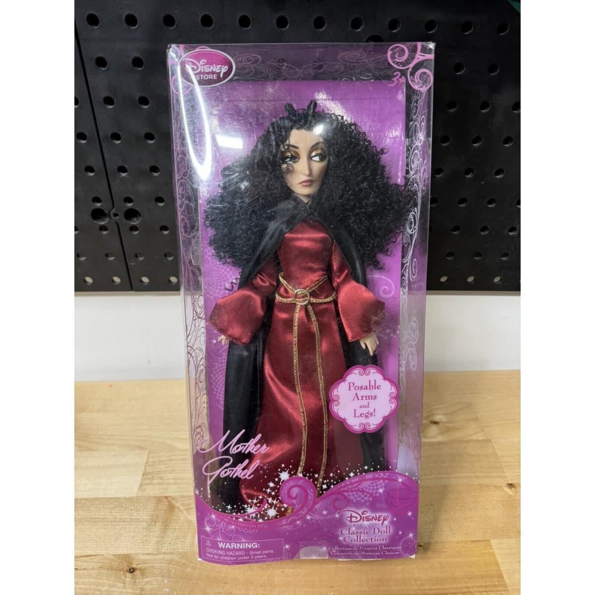 Disney Store Classic Doll Collection Mother Gothel Tangled Retired Nip