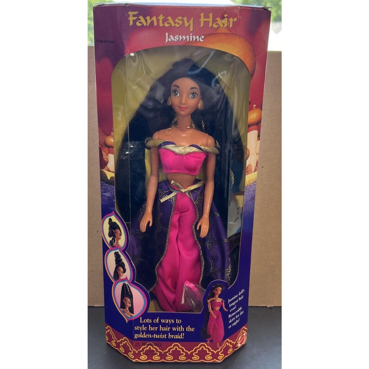 Disney Princess Jasmine s Fantasy Hair By Mattel A Rare Find